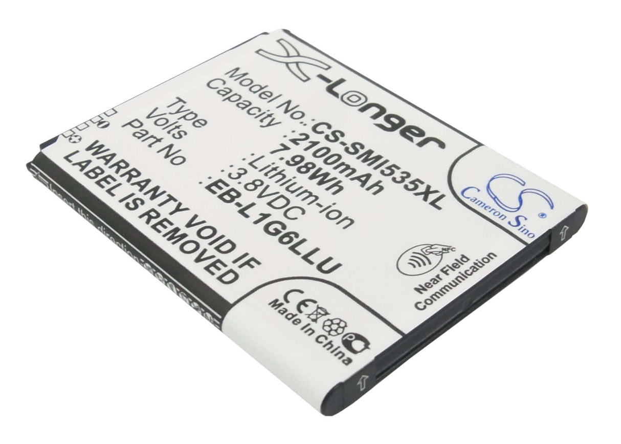 3.8V, Li-ion, 2100mAh, SmartPhone battery fits Samsung, Sprint, T-mobile, Telstra, At&t, Verizon, Uscellular, Eb585158lp, Galaxy S 3, Galaxy S Iii, 7.98Wh Mobile, SmartPhone Cameron Sino Technology Limited (Smartphone)