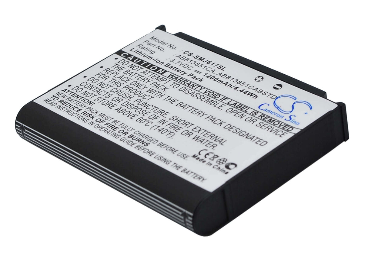 3,7V, Li-ion, 1200mAh, batterie de smartphone compatible Samsung, Ab813851ca, Blackjack Ii, Dm-s105, 4,44Wh Mobile, Smartphone Cameron Sino Technology Limited (Smartphone)