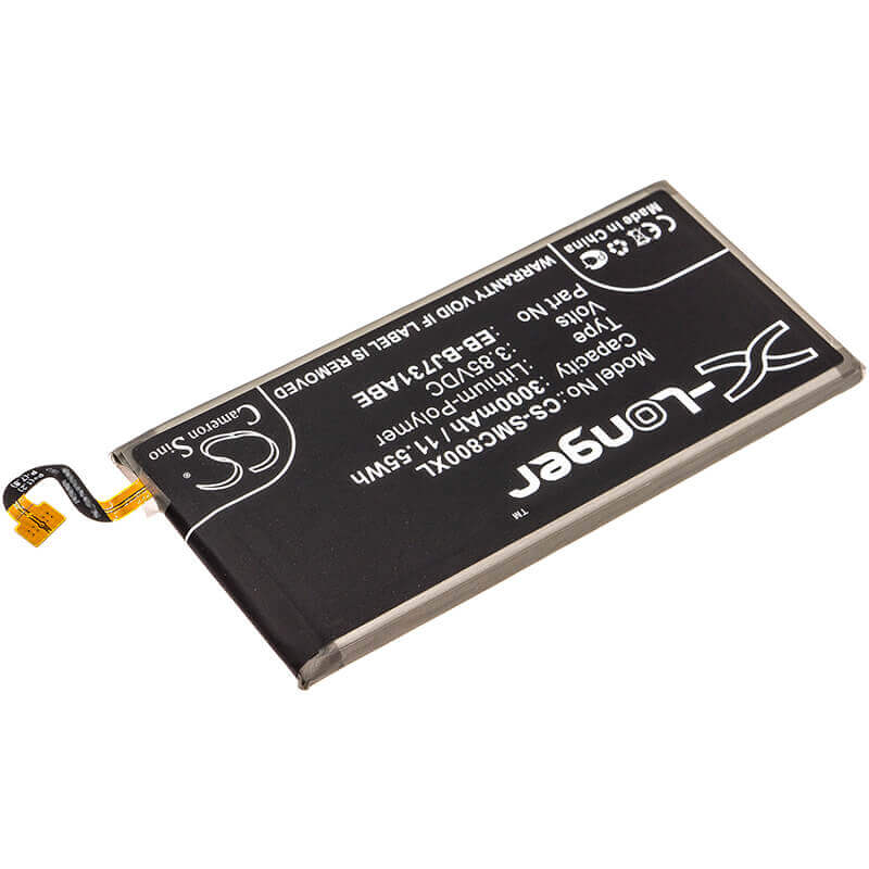 3.85V, Li-Polymer, 3000mAh, SmartPhone battery fits Samsung, Eb-bj731abe, C8 Duos Td-lte, Galaxy C8 Duos, 11.55Wh Mobile, SmartPhone Cameron Sino Technology Limited (Smartphone)