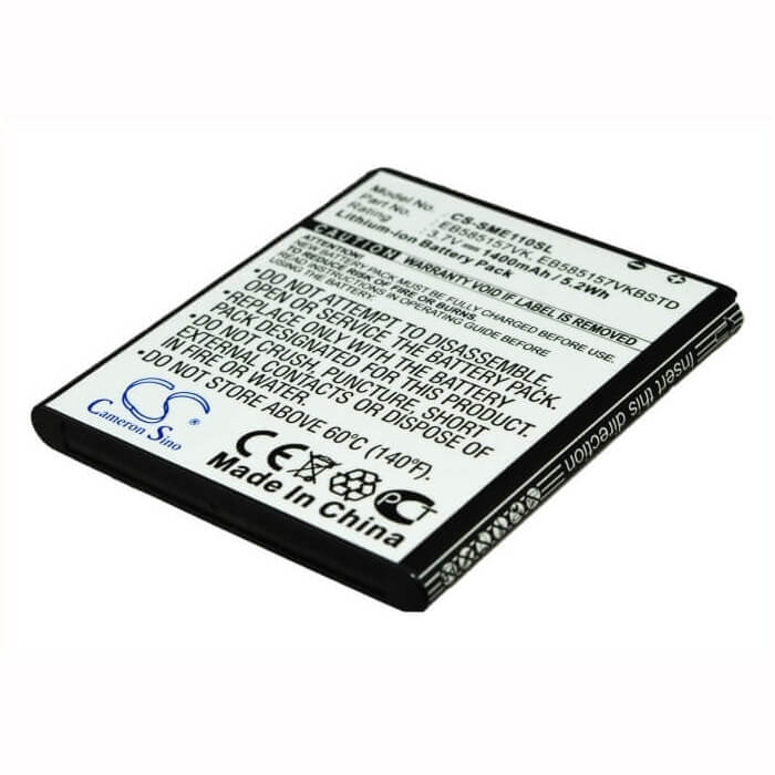 3,7V, Li-ion, 1400mAh, batterie de smartphone compatible avec Samsung, Eb585157vk, Celox, Galaxy S Ii Hd Lte, 5,18Wh Mobile, Smartphone Cameron Sino Technology Limited (Smartphone)
