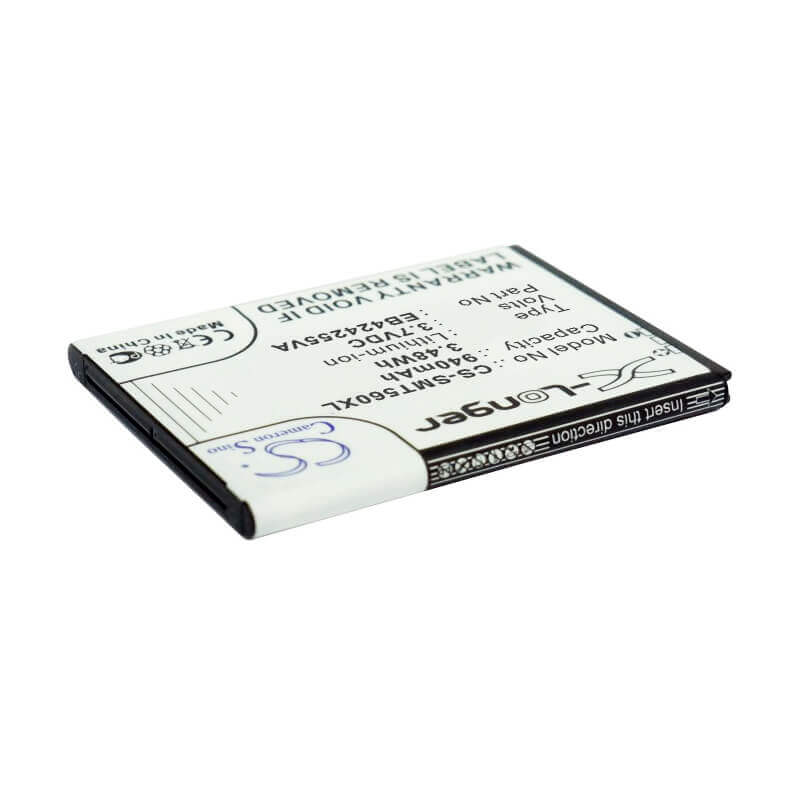 3.7V, Li-ion, 940mAh, SmartPhone battery fits Uscellular, Virgin Mobile, Samsung, Eb424255va, Ch, Character R640, 3.48Wh Mobile, SmartPhone Cameron Sino Technology Limited (Smartphone)
