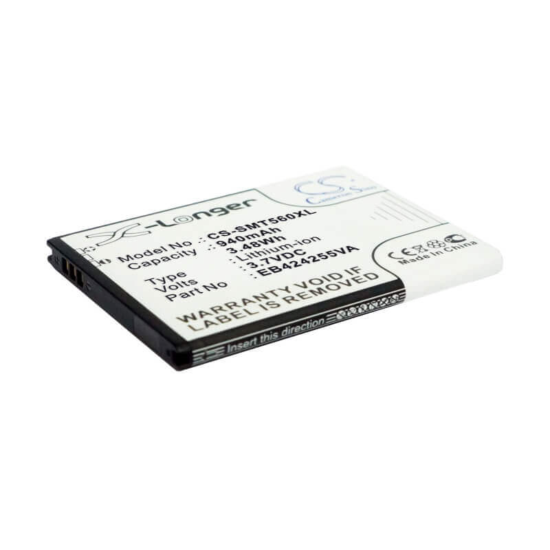 3.7V, Li-ion, 940mAh, SmartPhone battery fits Uscellular, Virgin Mobile, Samsung, Eb424255va, Ch, Character R640, 3.48Wh Mobile, SmartPhone Cameron Sino Technology Limited (Smartphone)