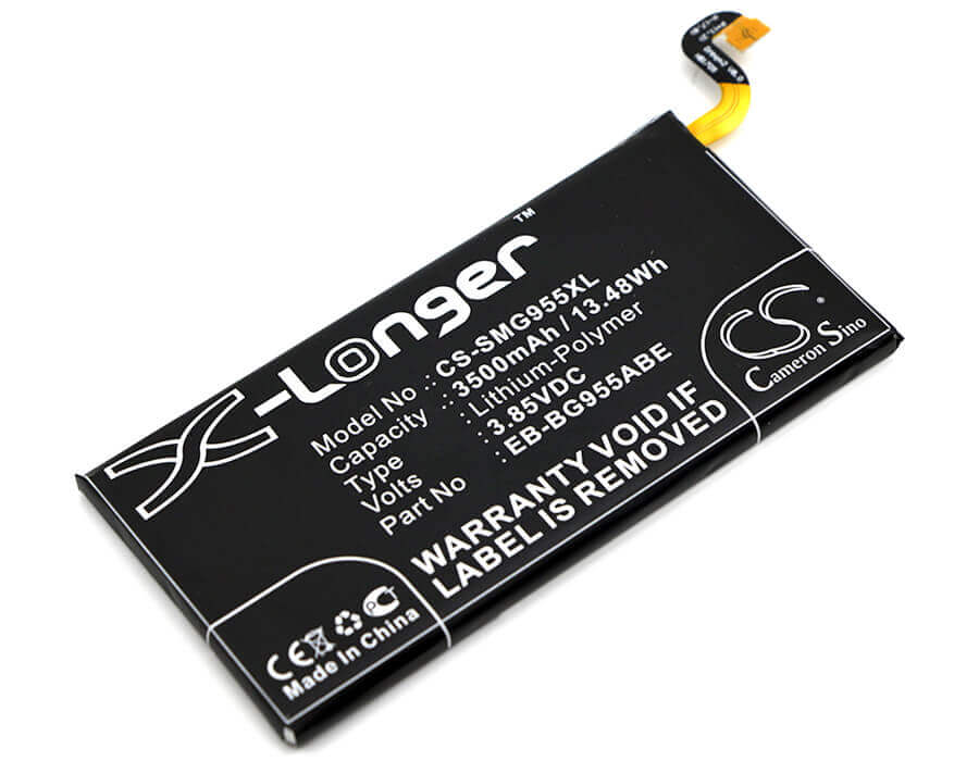 3.85V, Li-Polymer, 3500mAh, SmartPhone battery fits Samsung, Eb-bg955aba, Dream 2, Galaxy S8 Plus, 13.48Wh Mobile, SmartPhone Cameron Sino Technology Limited (Smartphone)