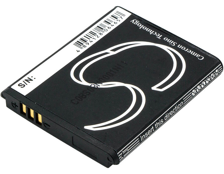 3.7V, Li-ion, 600mAh, Camera battery fits Samsung, Bp88b, Ec-mv900fbpwus, Mv900, 2.22Wh Camera Cameron Sino Technology Limited (Suspended)