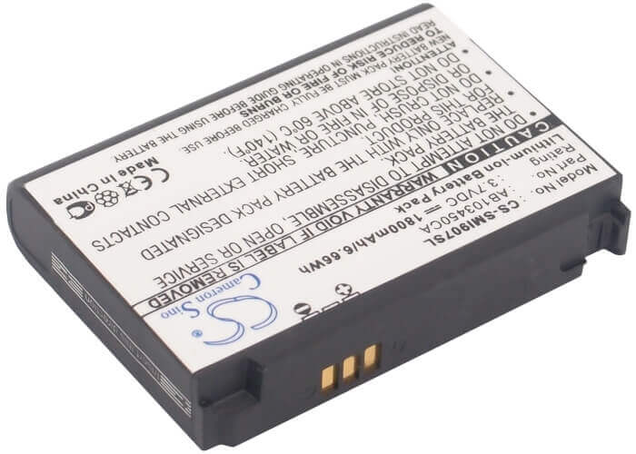 3.7V, Li-ion, 1800mAh, Batterie de smartphone compatible Samsung, Ab103450ca, Access A827, Ace I325, 6.66Wh Mobile, Smartphone Cameron Sino Technology Limited (Smartphone)