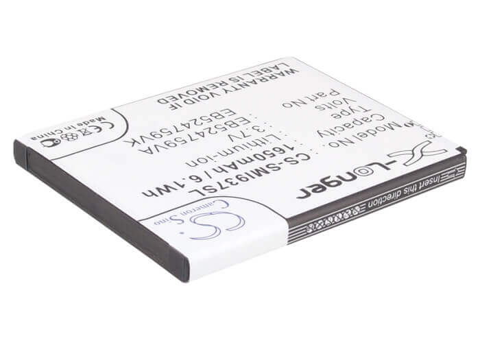 3,7V, Li-ion, 1650mAh, Batterie de smartphone compatible avec At&t, Eb524759va, Focus S, Rugby Smart, 6,11Wh Mobile, Smartphone Cameron Sino Technology Limited (Suspendu)