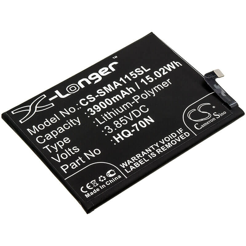 3.85V, Li-Polymer, 3900mAh, SmartPhone battery fits Samsung, Hq-70n, Galaxy A11, Galaxy A11 2020, 15.02Wh Mobile, SmartPhone Cameron Sino Technology Limited (Smartphone)