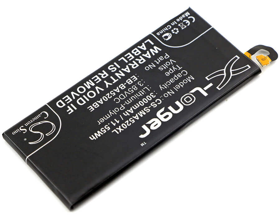 Battery For Samsung, Galaxy A5 2017, Sm-a520f, Sm-a520f/ds 3.85v, 3000mah - 11.55wh Mobile, SmartPhone Cameron Sino Technology Limited (Smartphone)