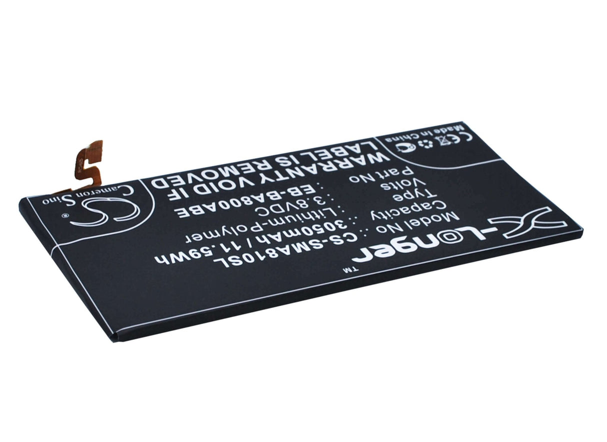 3.8V, Li-Polymer, 3050mAh, SmartPhone battery fits Samsung, Eb-ba800abe, Galaxy A8 2015, Galaxy A8 Duos, 11.59Wh Mobile, SmartPhone Cameron Sino Technology Limited (Smartphone)