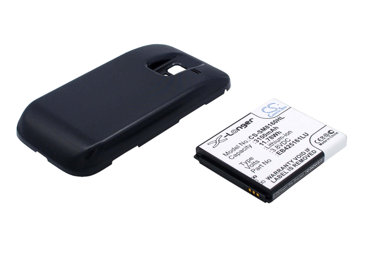 3.8V, Li-ion, 3500mAh, SmartPhone battery fits Samsung, Eb425161lu, Galaxy Ace 2, Galaxy Ace2, 13.3Wh Mobile, SmartPhone Cameron Sino Technology Limited (Suspended)