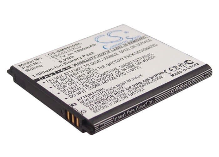 3.7V, Li-ion, 1600mAh, Batterie pour smartphone compatible avec Samsung, Eb585157lu, Galaxy Beam, Galaxy Grand Quattro, 5.92Wh Mobile, Smartphone Cameron Sino Technology Limited (Smartphone)