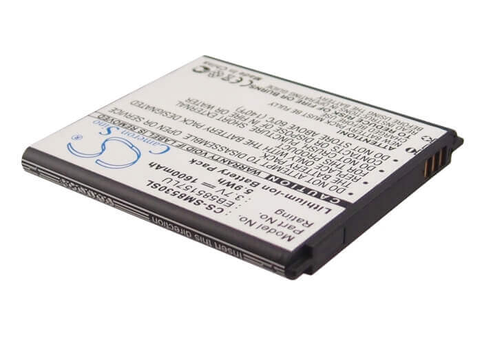 3.7V, Li-ion, 1600mAh, Batterie pour smartphone compatible avec Samsung, Eb585157lu, Galaxy Beam, Galaxy Grand Quattro, 5.92Wh Mobile, Smartphone Cameron Sino Technology Limited (Smartphone)