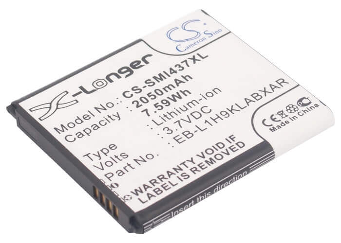 3,7V, Li-ion, 2050mAh, batterie de smartphone compatible avec At&t, Samsung, Eb-l1h9kla, Galaxy Express, Gt-i8730, 7,59Wh Mobile, Smartphone Cameron Sino Technology Limited (Smartphone)