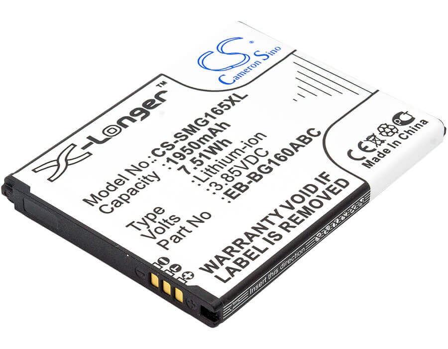 Battery For Samsung, Galaxy Folder 2, Galaxy Folder 2 Dual Sim 3.85v, 1950mah - 7.51wh Batteries for Electronics Cameron Sino Technology Limited (Suspended)
