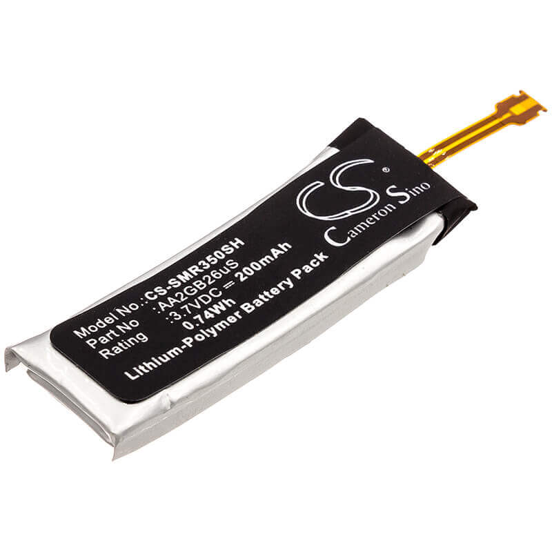 Battery For Samsung, Galaxy Gear Fit R350, Gear Fit, Sm-r350 3.7v, 200mah - 0.74wh Batteries for Electronics Cameron Sino Technology Limited (Suspended)