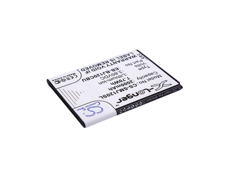 3.85V, Li-ion, 2000mAh, SmartPhone battery fits Samsung, Eb-bj120bbe, Galaxy Amp 2, Galaxy Express 3, 7.7Wh Mobile, SmartPhone Cameron Sino Technology Limited (Smartphone)