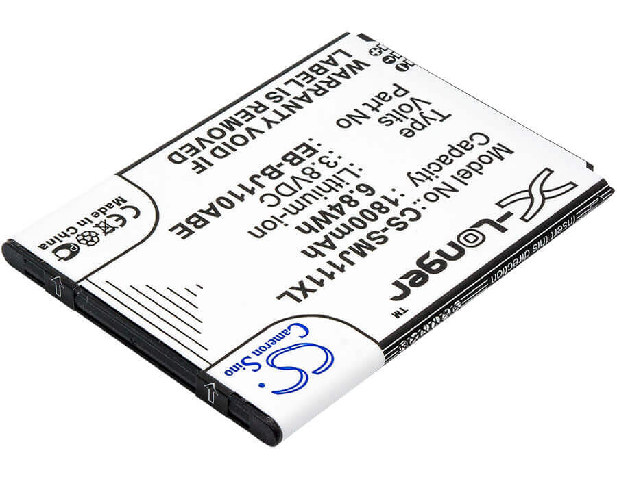 3.8V, Li-ion, 1800mAh, Batterie de smartphone compatible avec Samsung, Eb-bj110abe, Galaxy J1 Ace, Galaxy J1 Ace 3g Duos, 6.84Wh Mobile, Smartphone Cameron Sino Technology Limited (Smartphone)