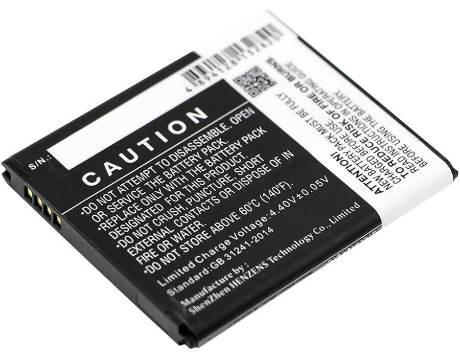 3.85V, Li-ion, 1850mAh, SmartPhone battery fits Samsung, (Black),Eb-bj100bbe, Galaxy J1, Galaxy J1 4g, 7.12Wh Mobile, SmartPhone Cameron Sino Technology Limited (Smartphone)