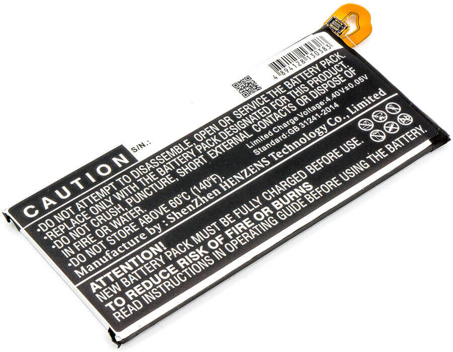 3.85V, Li-Polymer, 2400mAh, SmartPhone battery fits Samsung, Eb-bj330abe, Galaxy J3 2017, Galaxy J3 2017 Td-lte, 9.24Wh Mobile, SmartPhone Cameron Sino Technology Limited (Smartphone)
