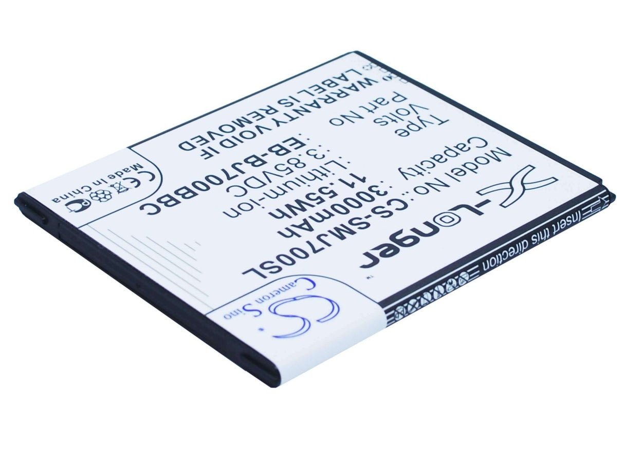 3.85V, Li-ion, 3000mAh, SmartPhone battery fits Samsung, Eb-bj700bbc, Galaxy J7, Galaxy J7 Core, 11.55Wh Mobile, SmartPhone Cameron Sino Technology Limited (Smartphone)