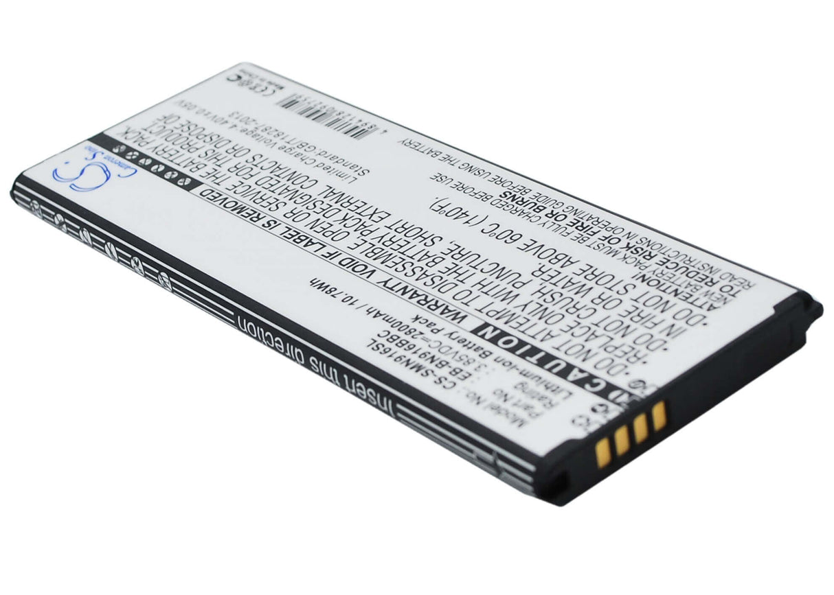 3.85V, Li-ion, 2800mAh, batterie de smartphone compatible avec Samsung, Eb-bn916bbc, Galaxy Note 4 ( China Mobile ), Sm-n9100, 10.78Wh Mobile, SmartPhone Cameron Sino Technology Limited (Smartphone)