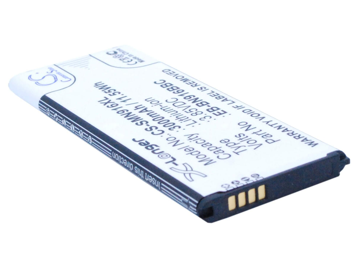 3.85V, Li-ion, 3000mAh, SmartPhone battery fits Samsung, (V2),Eb-bn916bbc, Galaxy Note 4 ( China Mobile ), Sm-n9100, 11.55Wh Mobile, SmartPhone Cameron Sino Technology Limited (Smartphone)