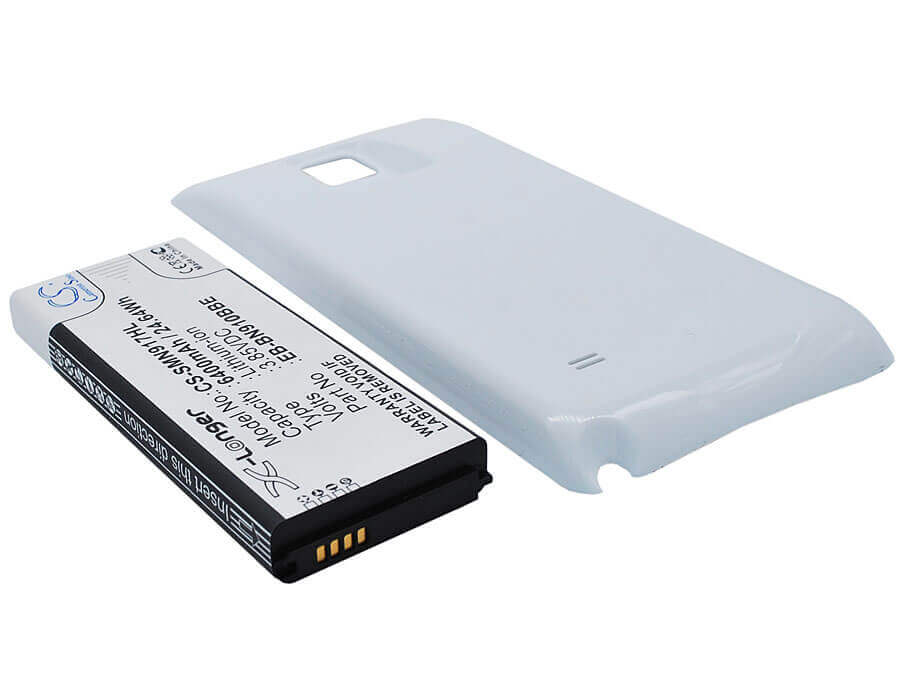 3,85V, Li-ion, 6400mAh, batterie de smartphone compatible Samsung, (Noir), Eb-bn910bbe, Galaxy Note 4, Sm-n910a, 24,64Wh Mobile, Smartphone Cameron Sino Technology Limited (Smartphone)