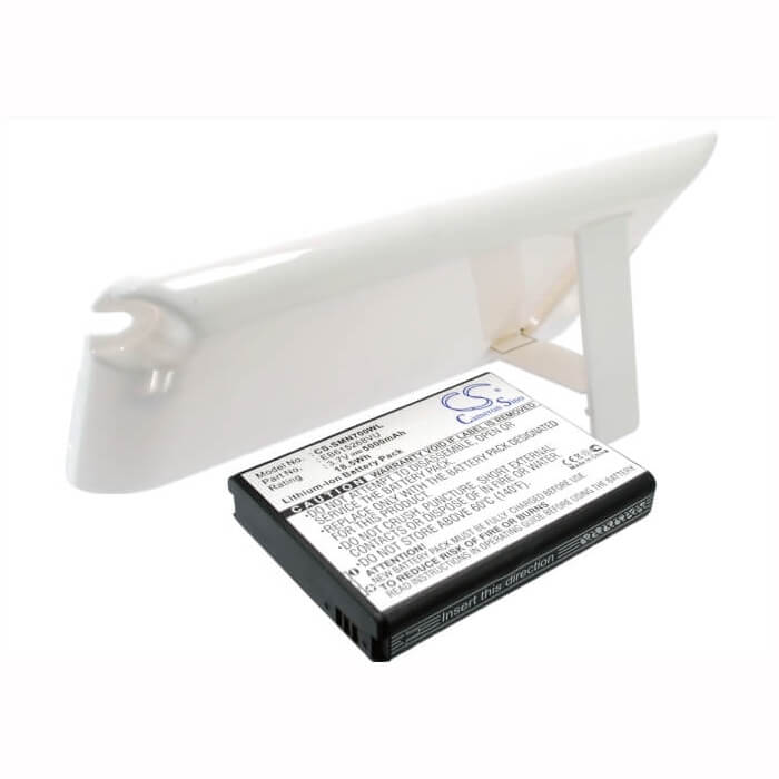 3.7V, Li-ion, 5000mAh, batterie de smartphone compatible Samsung, (Blanc), Eb615268vk, Galaxy Note, Gt-i9220, 18.5Wh Mobile, Smartphone Cameron Sino Technology Limited (Smartphone)