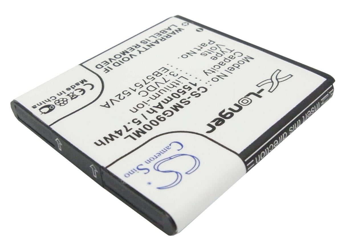 3.7V, Li-ion, 1550mAh, SmartPhone battery fits Verizon, Sprint, Samsung, At&t, T-mobile, Ntt Docomo, Eb575152la, Captivate, Epic 4g, 5.74Wh Mobile, SmartPhone Cameron Sino Technology Limited (Smartphone)