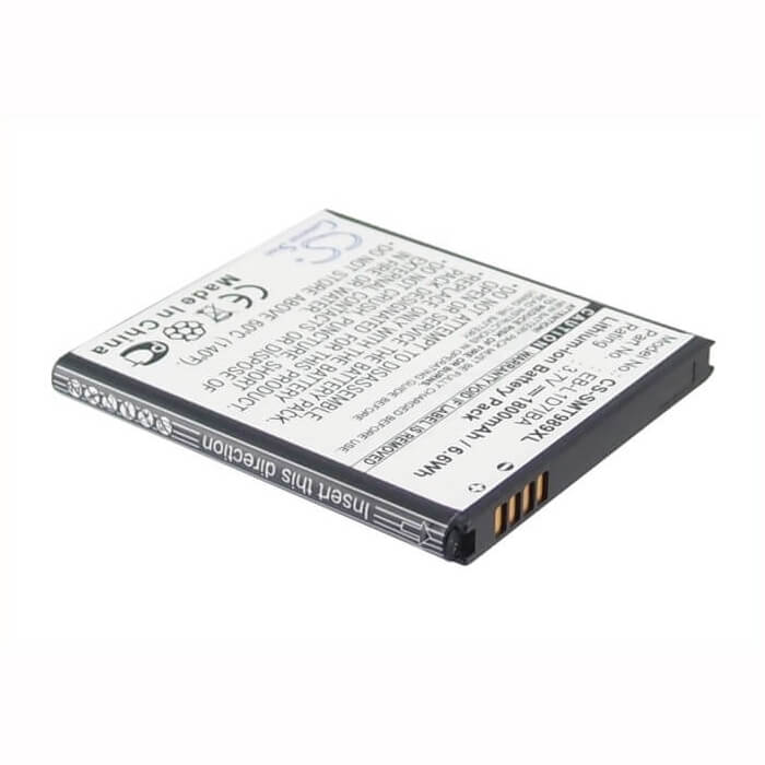 3.7V, Li-ion, 1800mAh, SmartPhone battery fits Samsung, T-mobile, At&t, Eb-l1d7iba, Galaxy S 2 Skyrocket 4g, Galaxy S Ii Skyrocket 4g, 6.66Wh Mobile, SmartPhone Cameron Sino Technology Limited (Smartphone)