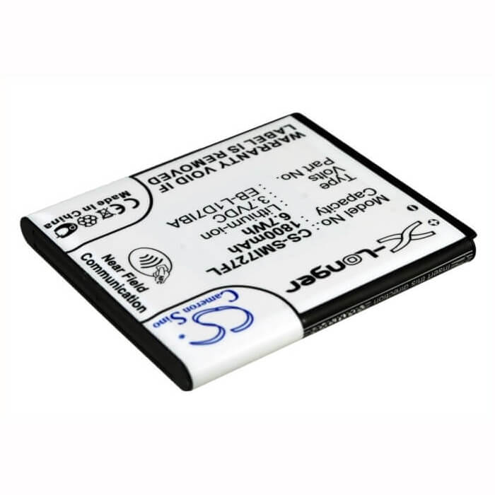 3,7V, Li-ion, 1800mAh, batterie mobile, smartphone convient à At&t, T-mobile, Samsung, Eb-l1d7iba, Galaxy S 2 Skyrocket 4g, Galaxy S Ii Skyrocket 4g, 6.66Wh Mobile, Smartphone Cameron Sino Technology Limited (Smartphone)