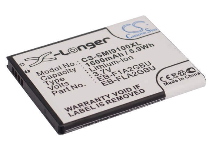 3.7V, Li-ion, 1600mAh, SmartPhone battery fits Uscellular, T-mobile, Ntt Docomo, Samsung, Eb-f1a2gbu, 5.92Wh Mobile, SmartPhone Cameron Sino Technology Limited (Smartphone)
