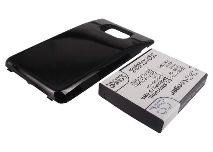 3,7V, Li-ion, 2600mAh, batterie de smartphone compatible Samsung, (Noir), Eb-f1a2gbu, Galaxy S Ii, Galaxy S2, 9,62Wh Mobile, Smartphone Cameron Sino Technology Limited (Smartphone)