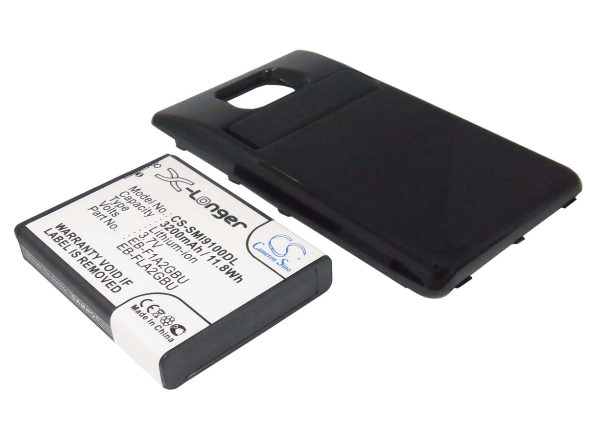 3.7V, Li-ion, 3200mAh, SmartPhone battery fits Samsung, Eb-f1a2gbu, Galaxy S Ii, Galaxy S2, 11.84Wh Mobile, SmartPhone Cameron Sino Technology Limited (Suspended)