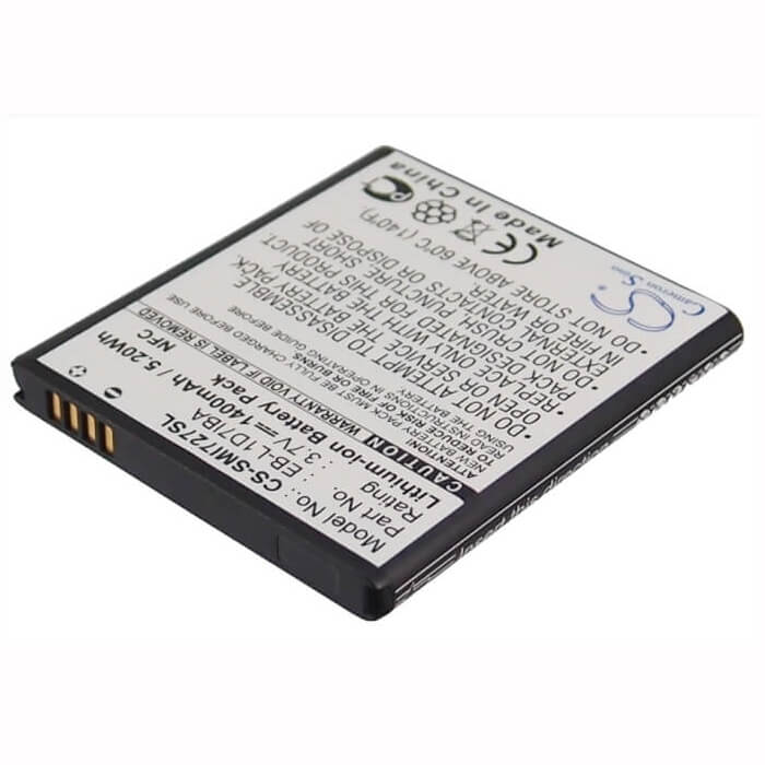 3,7V, Li-ion, 1400mAh, batterie de smartphone compatible avec T-mobile, At&t, Samsung, Eb-l1d7iba, Galaxy S 2 Skyrocket 4g, Galaxy S Ii Skyrocket 4g, 5,18Wh Mobile, Smartphone Cameron Sino Technology Limited (Smartphone)