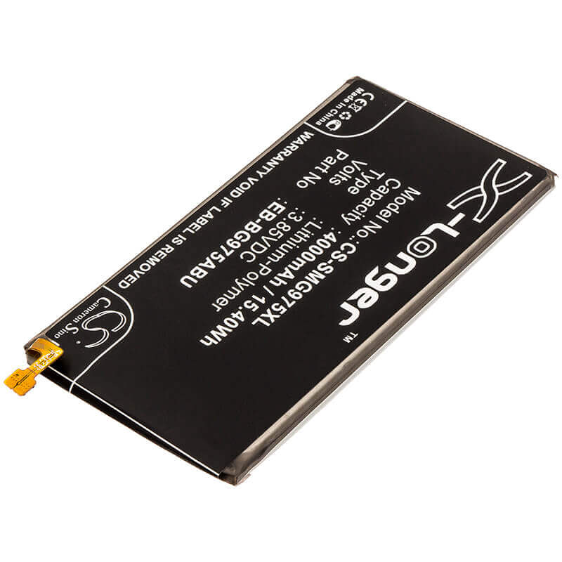 3.85V, Li-Polymer, 4000mAh, SmartPhone battery fits Samsung, Eb-bg975abu, Galaxy S10 Plus, Galaxy S10+, 15.4Wh Mobile, SmartPhone Cameron Sino Technology Limited (Smartphone)
