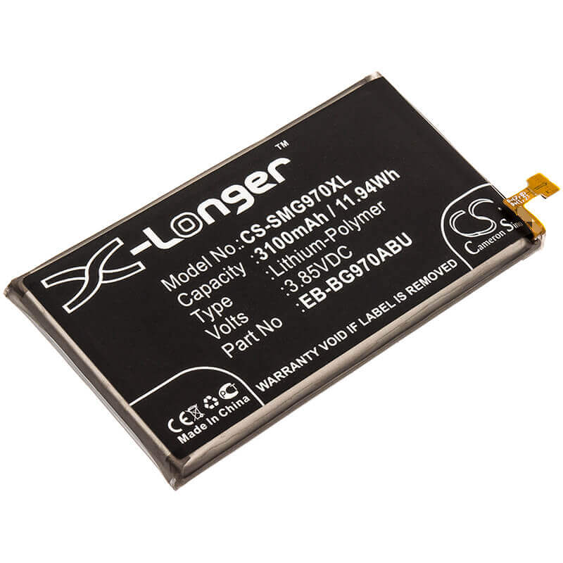 3.85V, Li-Polymer, 3100mAh, SmartPhone battery fits Samsung, Eb-bg970abu, Galaxy S10e, Sm-g9708/ds, 11.94Wh Mobile, SmartPhone Cameron Sino Technology Limited (Smartphone)