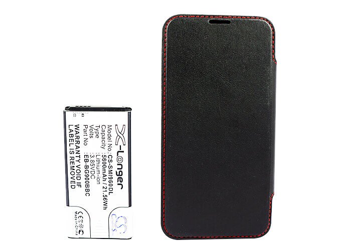 3.85V, Li-ion, 5600mAh, batterie de smartphone compatible Samsung, (Noir), Eb-b900bc, Galaxy S5, Galaxy S5 Lte, 21.56Wh Mobile, Smartphone Cameron Sino Technology Limited (Smartphone)