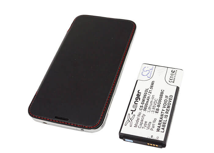 3.85V, Li-ion, 5600mAh, batterie de smartphone compatible Samsung, (Noir), Eb-b900bc, Galaxy S5, Galaxy S5 Lte, 21.56Wh Mobile, Smartphone Cameron Sino Technology Limited (Smartphone)