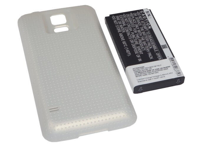 3.85V, Li-ion, 5600mAh, batterie de smartphone compatible Samsung, (Or), Eb-b900bc, Galaxy S5, Galaxy S5 Lte, 21.56Wh Mobile, Smartphone Cameron Sino Technology Limited (Smartphone)