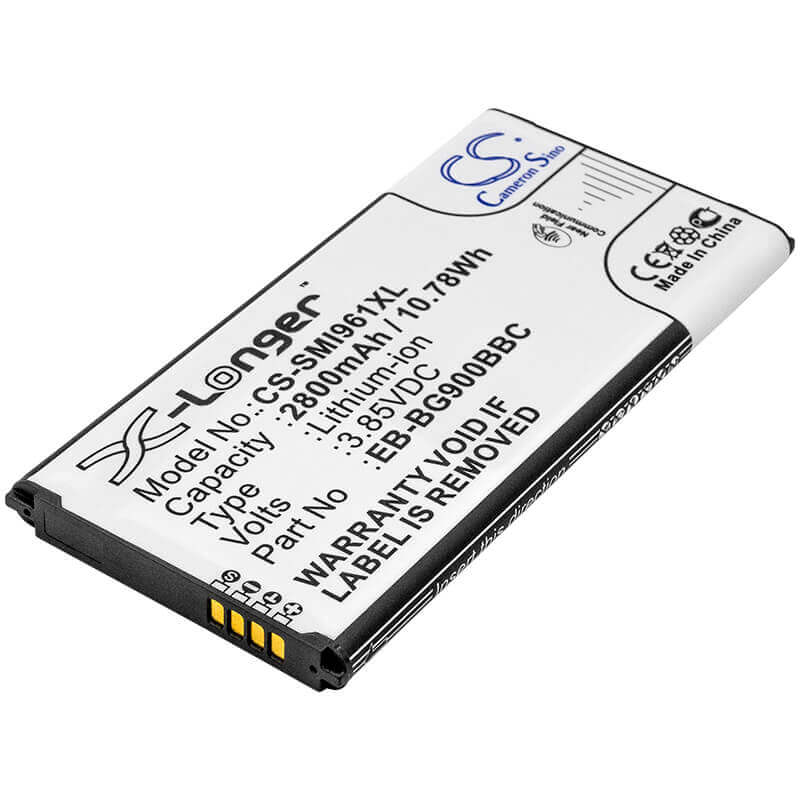 3.85V, Li-ion, 2800mAh, SmartPhone battery fits Samsung, Eb-bg900bbc, Galaxy Round, Galaxy Round Lte, 10.78Wh Mobile, SmartPhone Cameron Sino Technology Limited (Smartphone)