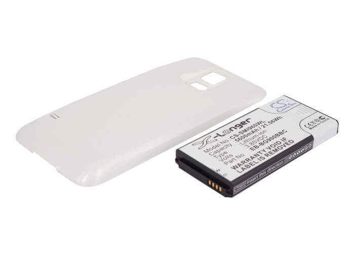 3,85V, Li-ion, 5600mAh, batterie de smartphone compatible Samsung, (Blanc), Eb-b900bc, Galaxy S5, Galaxy S5 Lte, 21,56Wh Mobile, Smartphone Cameron Sino Technology Limited (Smartphone)