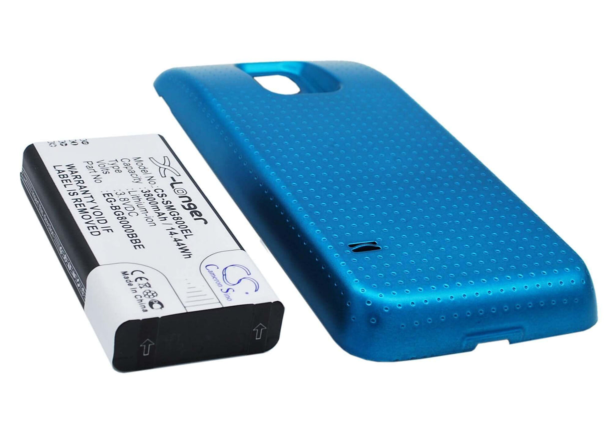 Battery For Samsung Galaxy S5 Mini, Sm-g800a, Sm-g800f, Blue Cover 3.8v, 3800mah - 14.44wh Batteries for Electronics Cameron Sino Technology Limited (Suspended)