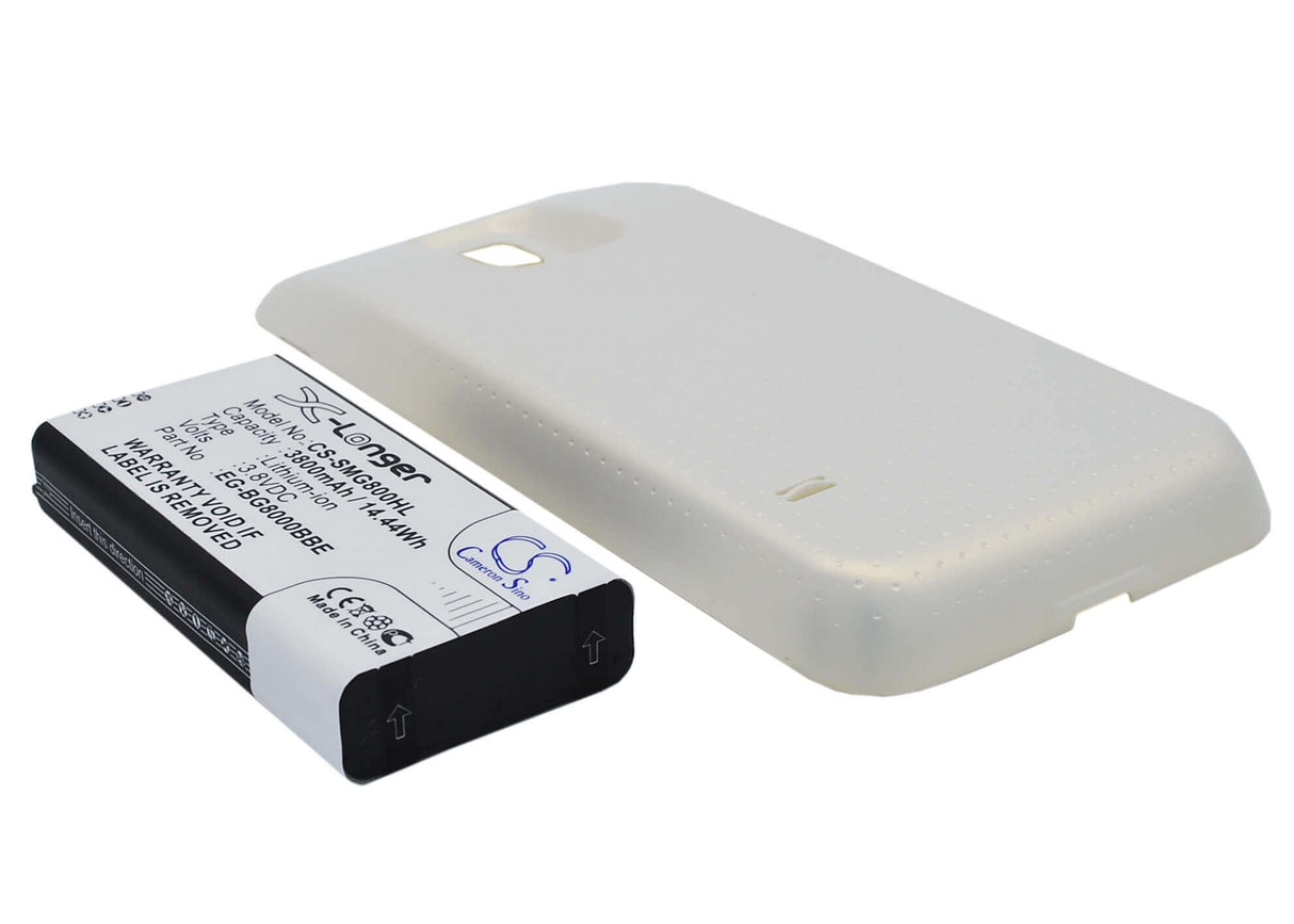 Battery For Samsung Galaxy S5 Mini, Sm-g800a, Sm-g800f, White Cover 3.8v, 3800mah - 14.44wh Batteries for Electronics Cameron Sino Technology Limited (Suspended)