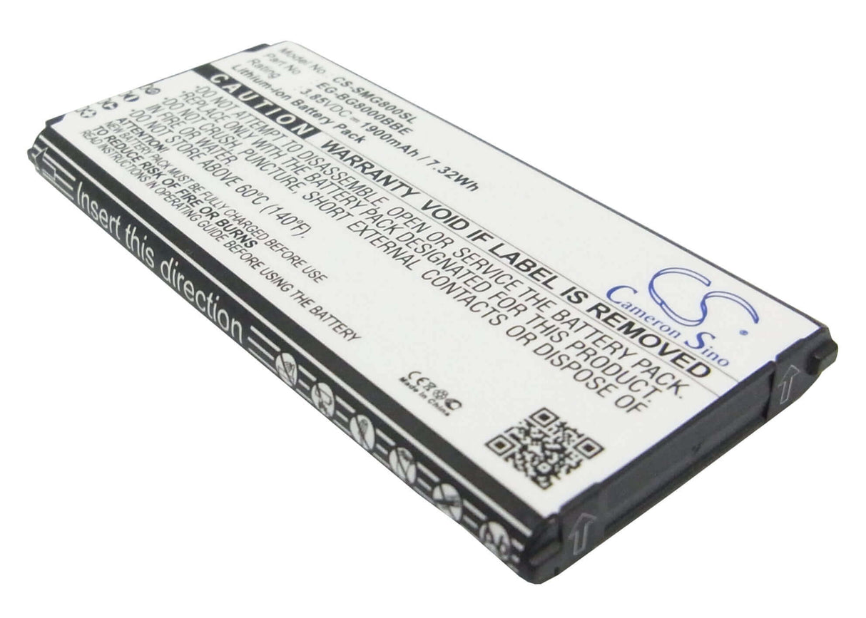 3,85V, Li-ion, 1900mAh, batterie de smartphone compatible Samsung, Eb-bg800bbe, Galaxy S5 Dx, Galaxy S5 Mini, 7,32Wh Mobile, Smartphone Cameron Sino Technology Limited (Smartphone)