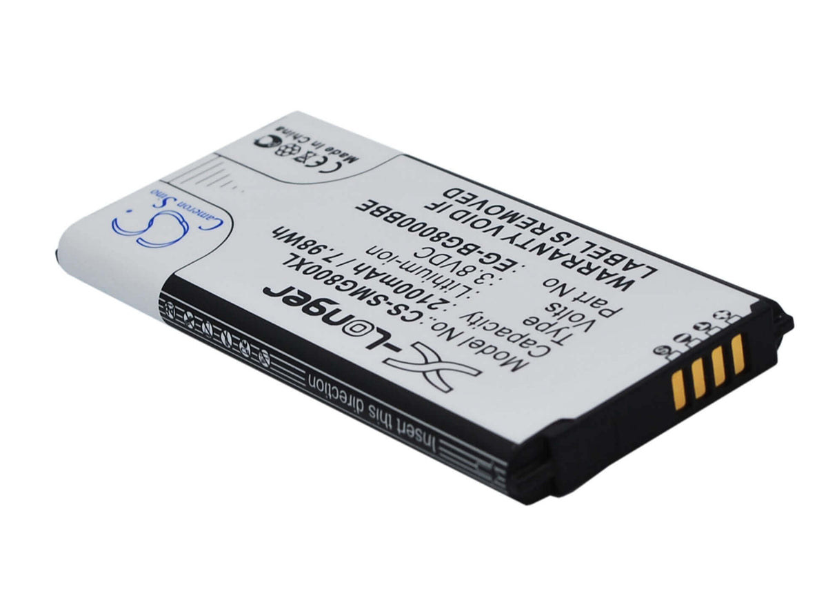 3,85V, Li-ion, 2100mAh, batterie de smartphone compatible avec Samsung, Eb-bg800bbe, Galaxy S5 Dx, Galaxy S5 Mini, 8,09Wh Mobile, Smartphone Cameron Sino Technology Limited (Smartphone)