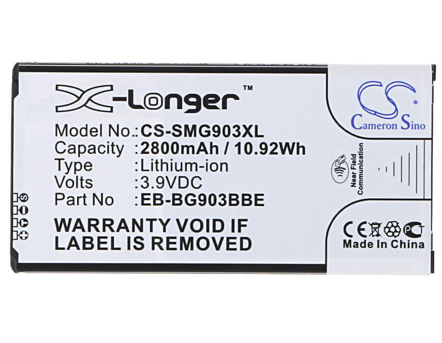 SmartPhone Battery For Samsung Galaxy S5 Neo, Sm-g903fd, Replaces Eb-bg903bbu 3.9v, 2800mah - 10.92wh Mobile, SmartPhone Cameron Sino Technology Limited (Smartphone)