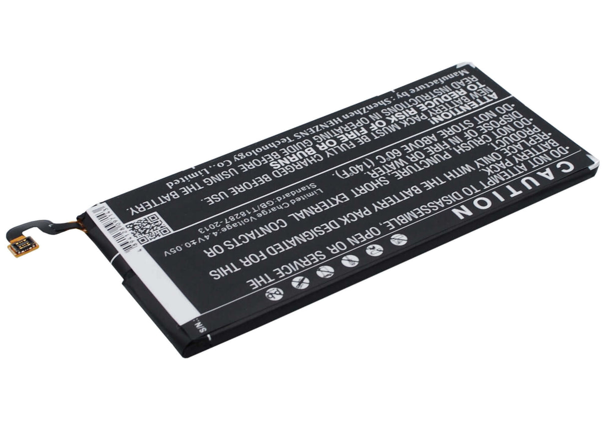 3.85V, Li-Polymer, 2550mAh, batterie de smartphone compatible avec Samsung, Eb-bg920abe, Galaxy S6, Galaxy S6 Duos, 9.82Wh Mobile, Smartphone Cameron Sino Technology Limited (Smartphone)