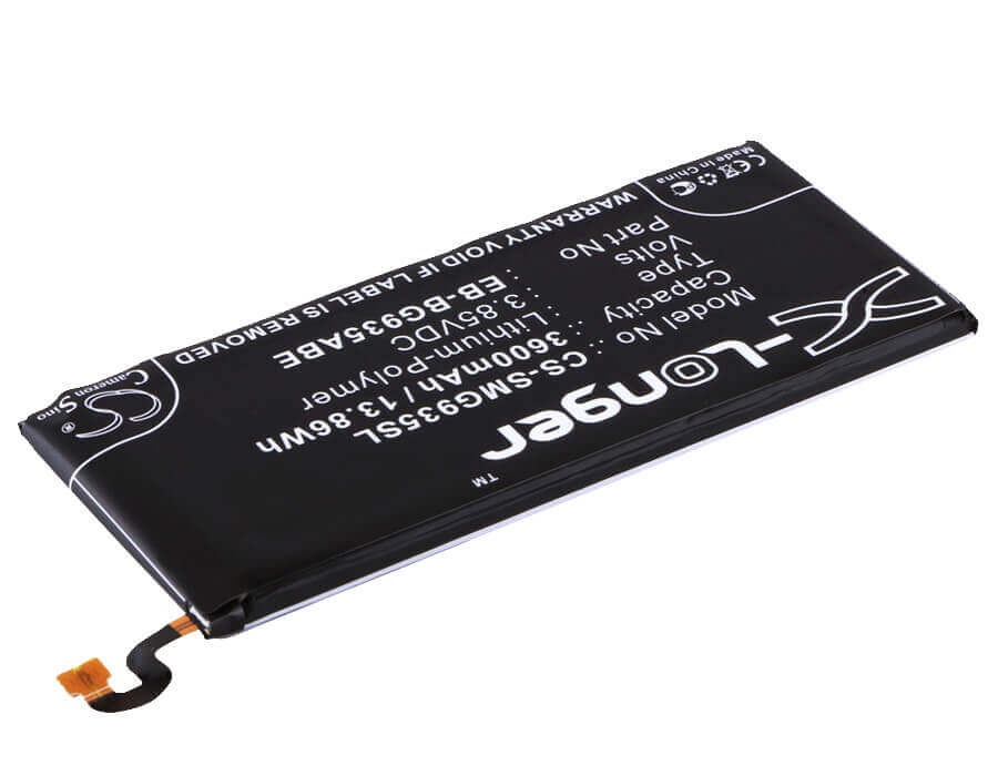 3.85V, Li-Polymère, 3600mAh, batterie de smartphone compatible avec Samsung, Eb-bg935aba, Galaxy S7 Edge, Galaxy S7 Edge Xlte, 13.86Wh Mobile, Smartphone Cameron Sino Technology Limited (Smartphone)