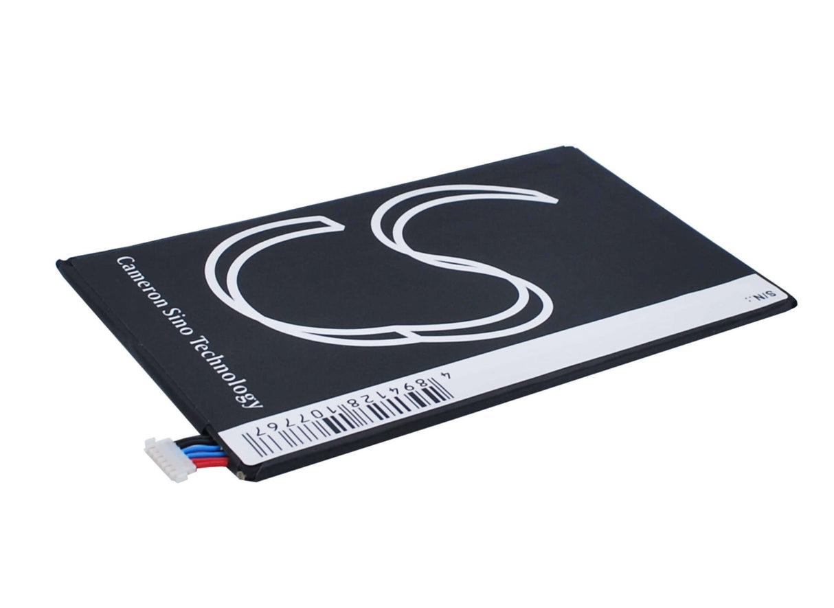 3.7V, Li-Polymer, 3350mAh, Tablet battery fits Samsung, Eb-bt330fbu, Galaxy Tab 4 8.0, Galaxy Tab4 8.0", 12.40Wh Tablet Cameron Sino Technology Limited